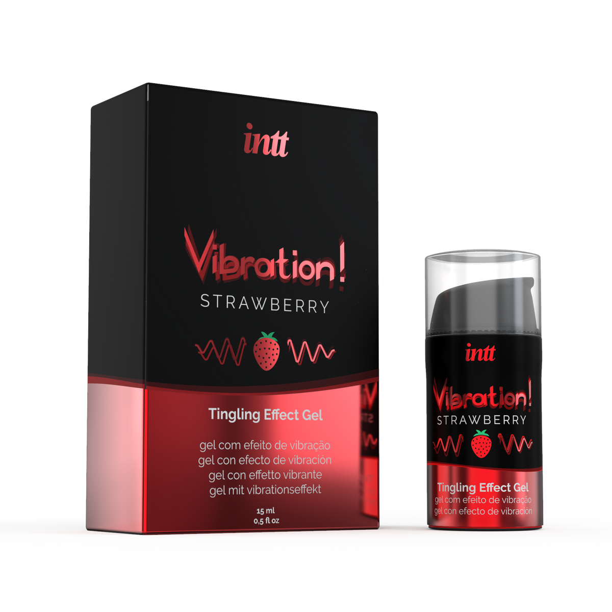 VIBRATION STRAWBERRY 15 ml